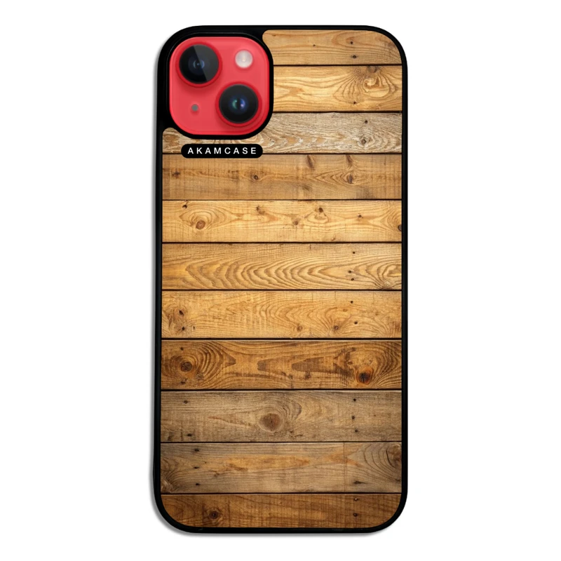 کاور آکام مدل AMC-WA14PLUS-WOOD-22 مناسب برای گوشی موبایل اپل iPhone 14 Plus