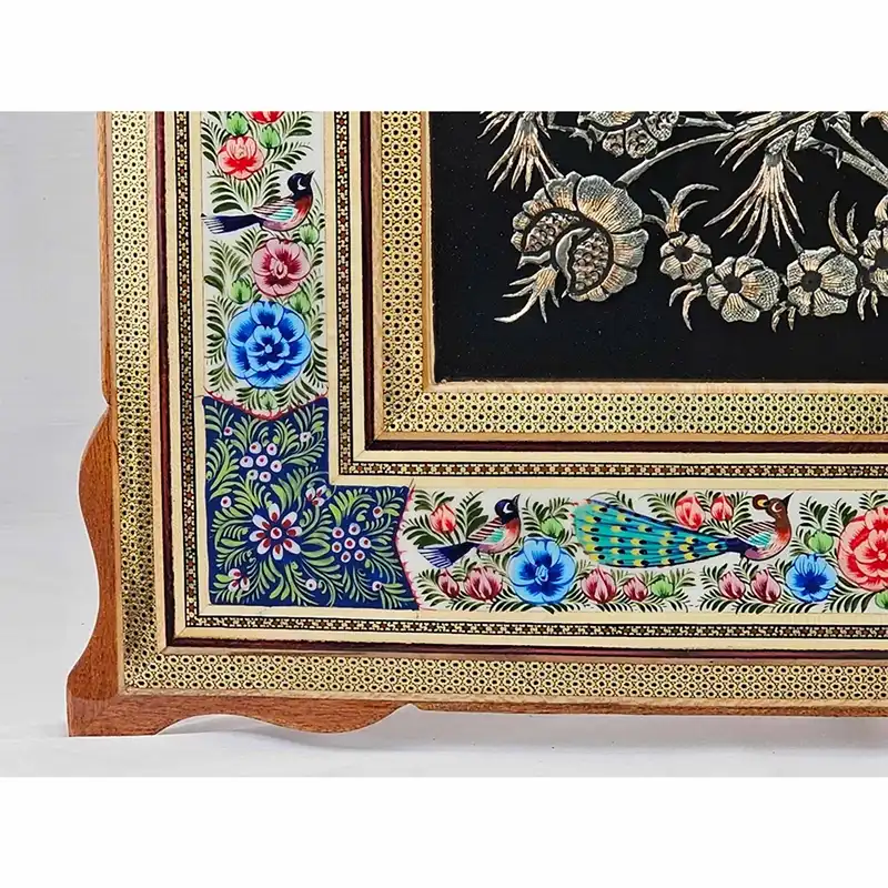 تابلو قلمزنی طرح اسلیمی کد t8050