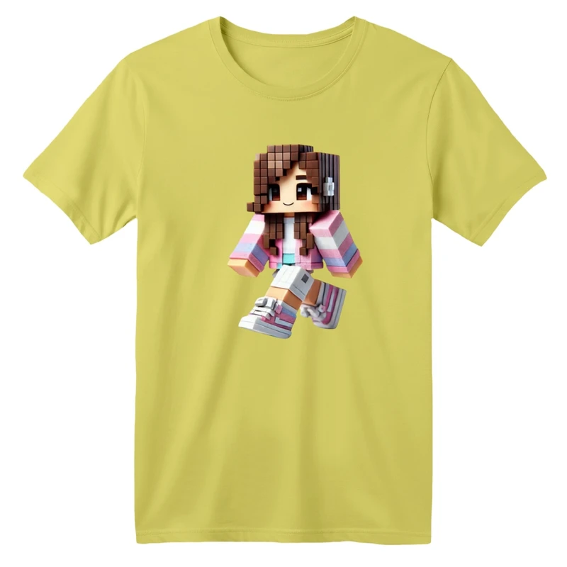 تی شرت آستین کوتاه بچگانه مدل دخترک کد 17