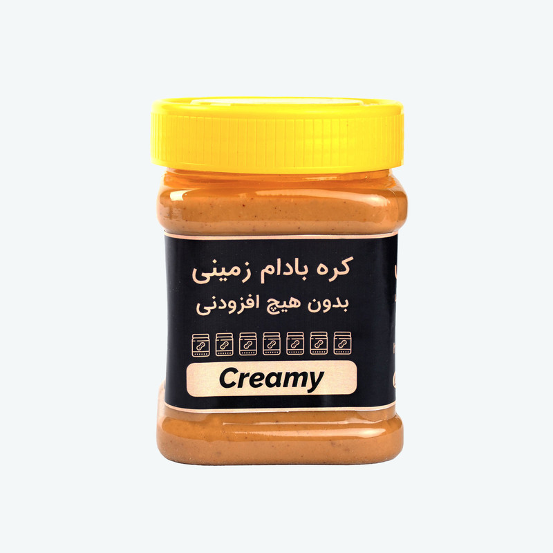 کره بادام زمینی آستانه - 400 گرم