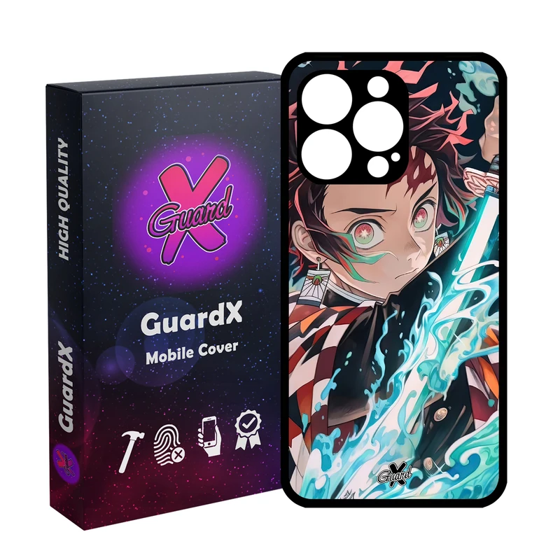 کاور گارد ایکس طرح Demon Slayer Anime مدل Glass10589 مناسب برای گوشی موبایل اپل iPhone 13 Pro