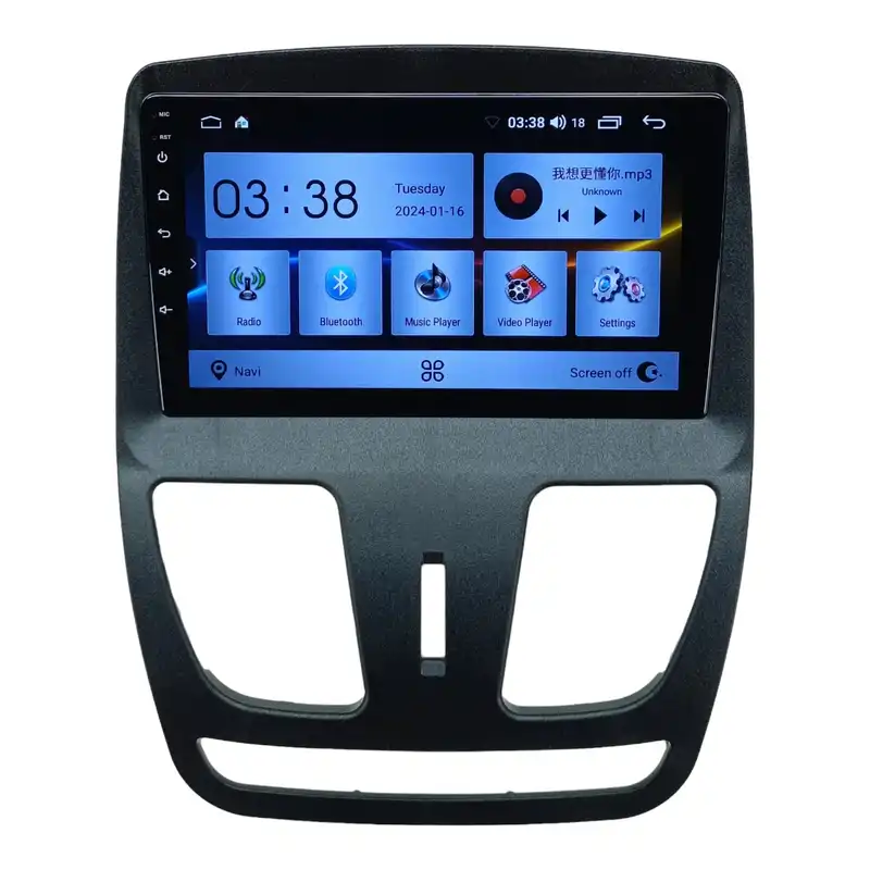 پخش کننده تصویری خودرو مدل اندروید Golden24 مناسب برای کوئیک