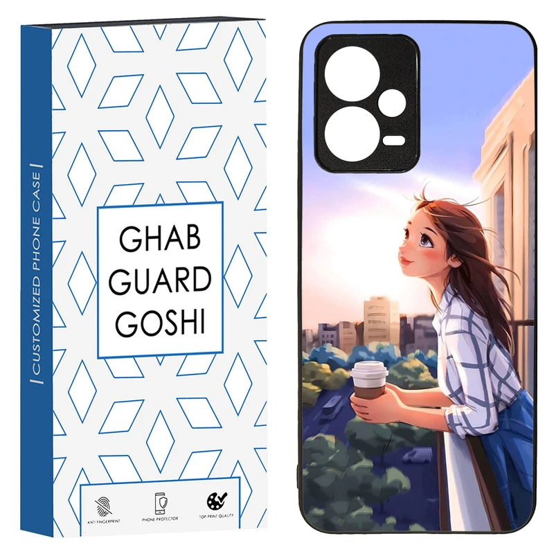 کاور قاب گارد گوشی طرح دخترانه کد TPU-016 مناسب برای گوشی موبایل شیائومی Redmi Note 12 5G / Poco X5 5G