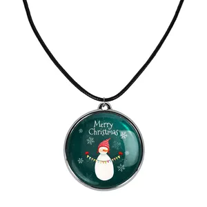 گردنبند خندالو مدل کریسمس Christmas کد 2215122145