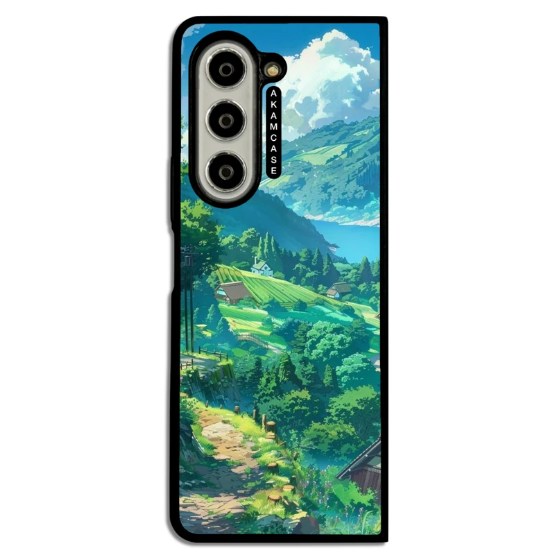 کاور آکام مدل AMC-WSGZFOLD5-NATURE-7 مناسب برای گوشی موبایل سامسونگ Galaxy Z Fold 5