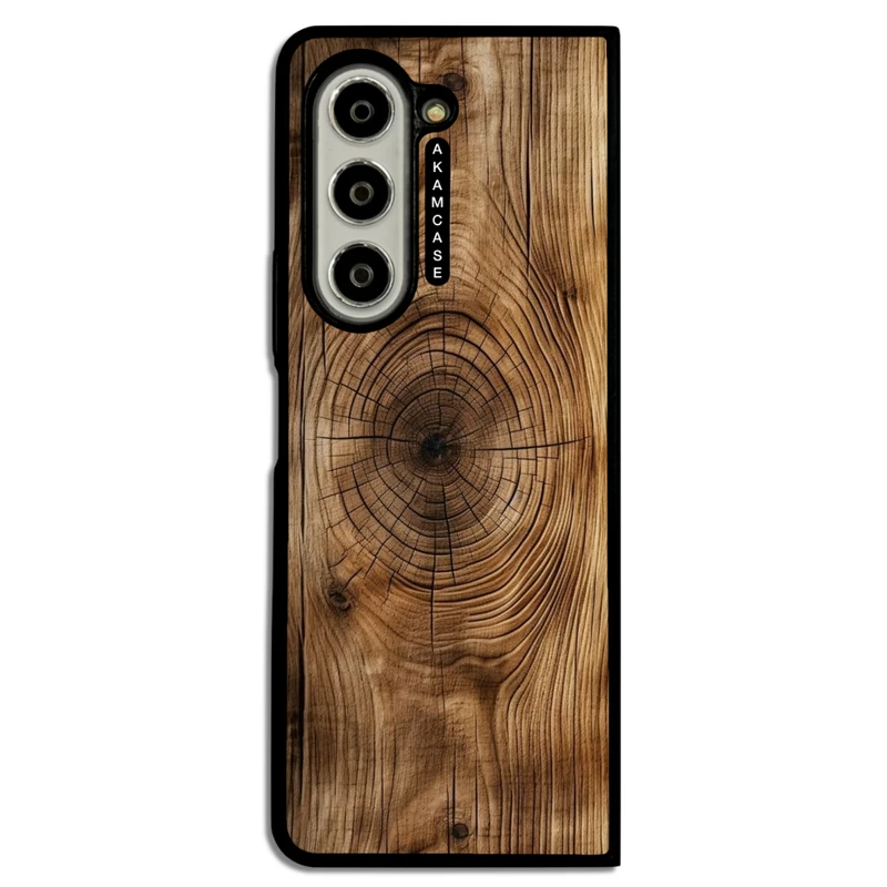 کاور آکام مدل AMC-WSGZFOLD5-WOOD-3 مناسب برای گوشی موبایل سامسونگ Galaxy Z Fold 5