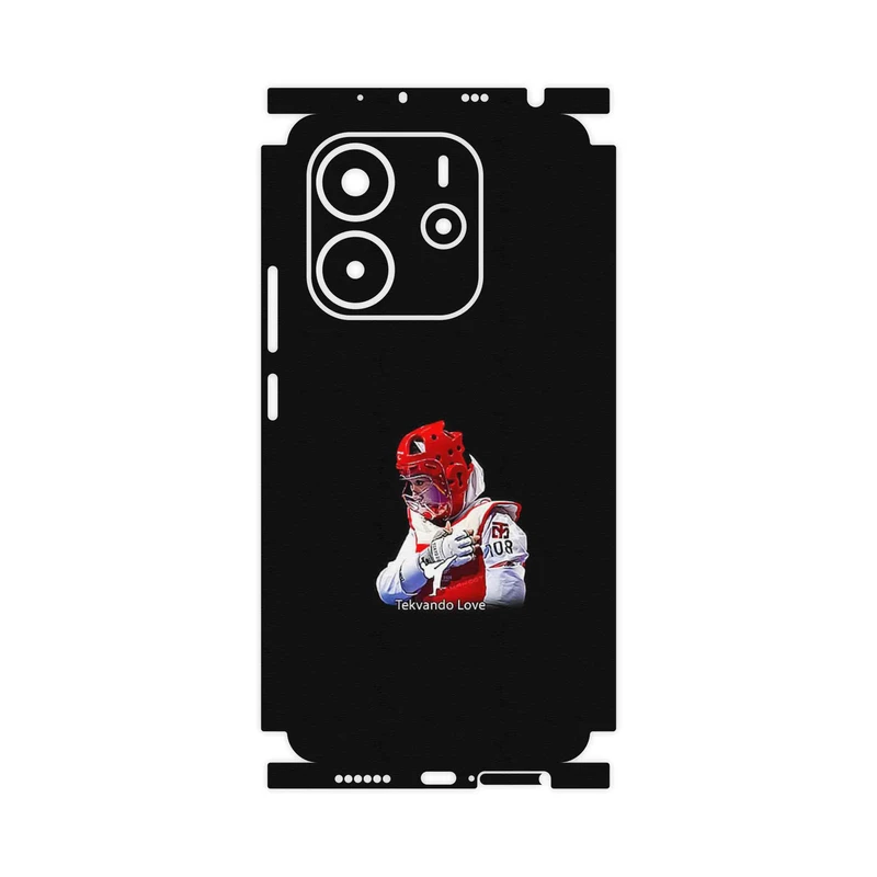 برچسب پوششی ماهوت مدل Tekvando-FullSkin مناسب برای گوشی موبایل شیائومی Redmi Note 14 4G