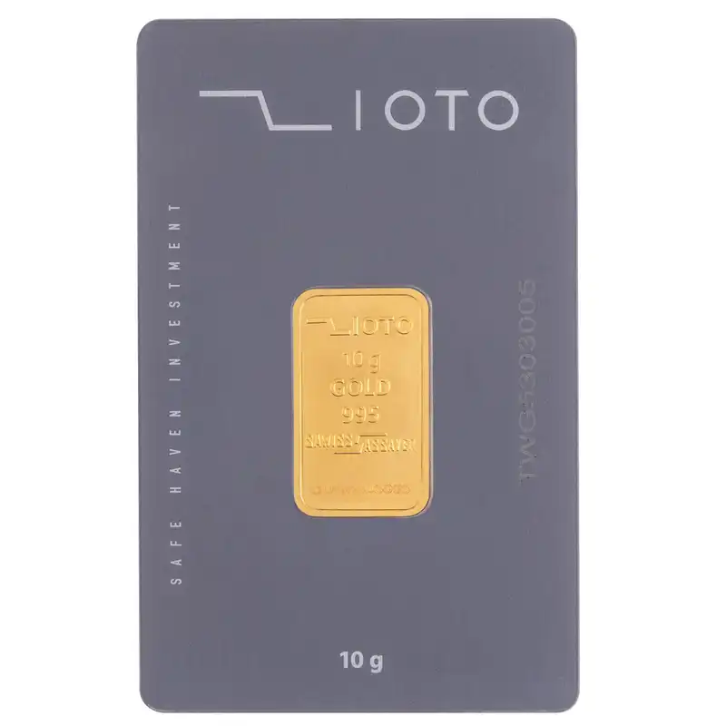 شمش طلا 24 عیار زیوتو مدل Au-p10