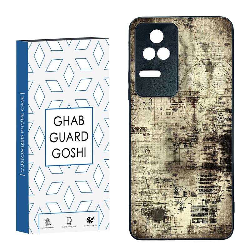 کاور قاب گارد گوشی طرح قدیمی کد TPU-164 مناسب برای گوشی موبایل شیائومی  Redmi K40S / Poco F4 5G