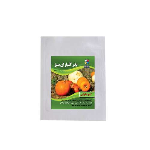 بذر کدو حلوایی شرکت گلباران سبز گیلان مدل BKH بسته 20 عددی