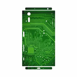 MAHOOT Green Printed Circuit Board-FullSkin Cover Sticker for Sony Xperia XZ