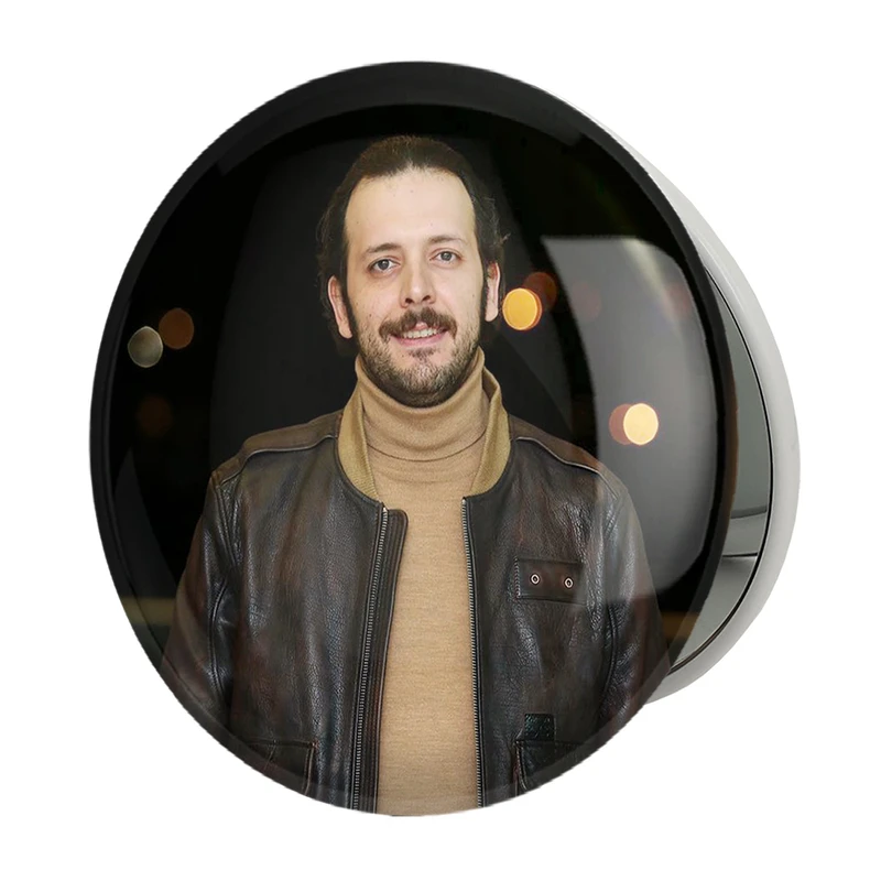 آینه جیبی خندالو طرح پدرام شریفی مدل تاشو کد 6306 