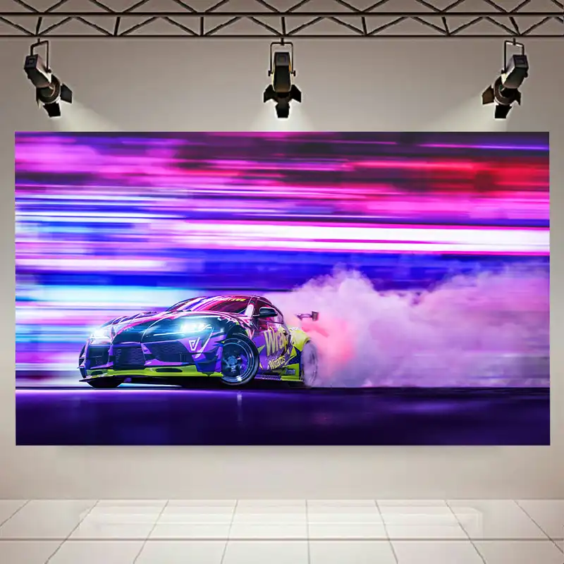 پوستر طرح ماشین مدل دریفت کد AR18210