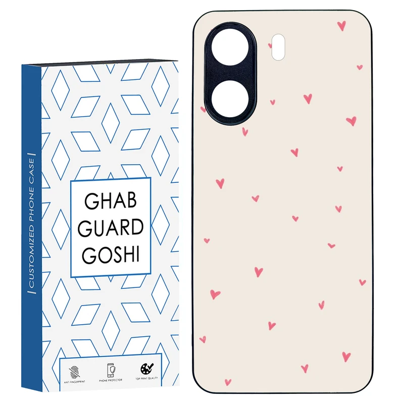 کاور قاب گارد گوشی طرح قلب کد TPU-177 مناسب برای گوشی موبایل شیائومی REDMI 13C / POCO C65