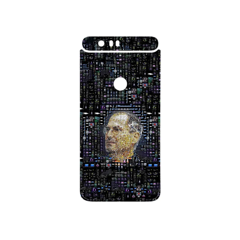 برچسب پوششی ماهوت مدل Collage of Steve Jobs 2 مناسب برای گوشی موبایل گوگل Nexus 6P