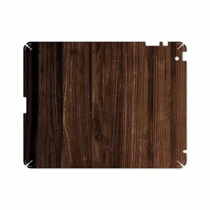 MAHOOT Dark Walnut Wood Cover Sticker for Apple iPad 2 2011 A1395