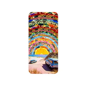 MAHOOT Collage of Orange Sky Cover Sticker for Xiaomi Redmi 9i Sport