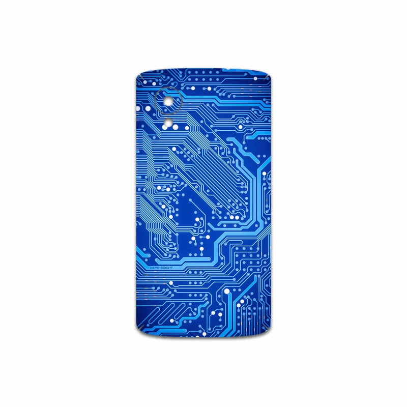 برچسب پوششی ماهوت مدل Blue Printed Circuit Board مناسب برای گوشی موبایل گوگل Nexus 5