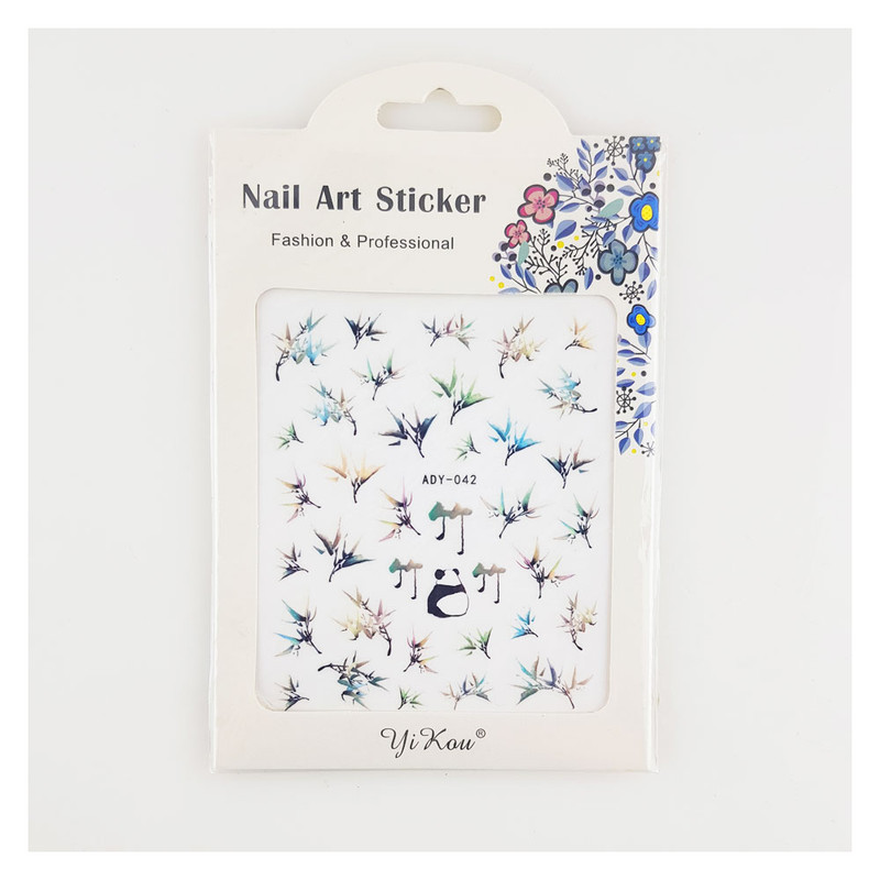 استیکر طراحی ناخن مدل 042