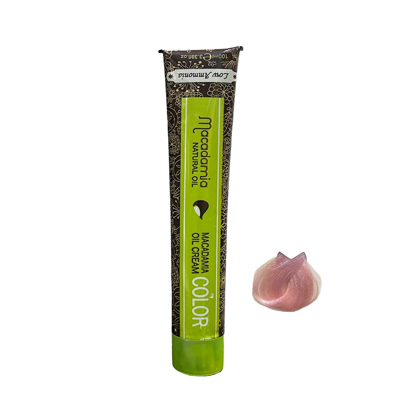 رنگ مو ماکادامیا شماره MC5 حجم 100 میلی لیتر رنگ رزگلد