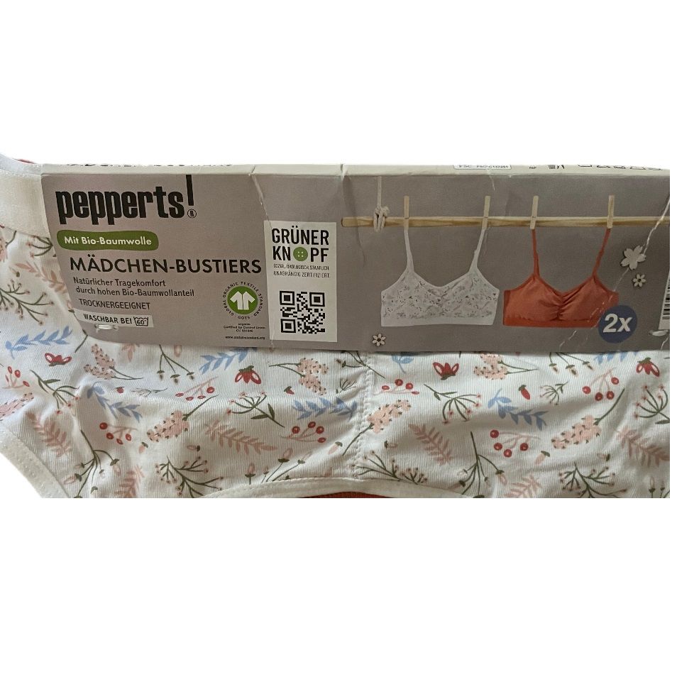 نیم تنه دخترانه پیپرتس مدل MD-2025 بسته 2 عددی -  - 2