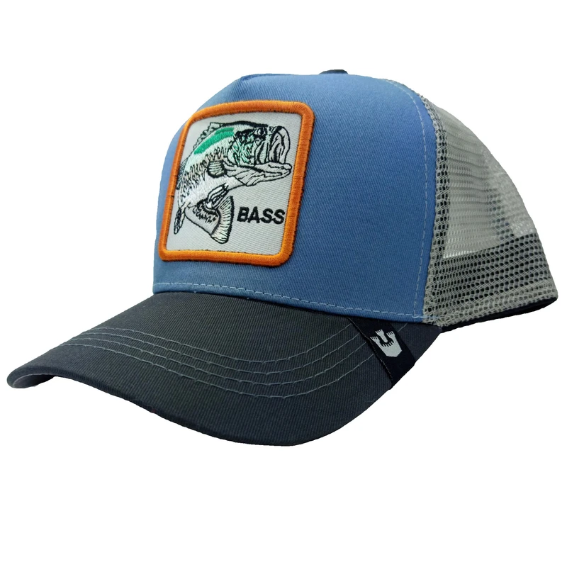 کلاه مدل پشت توری طرح BASS