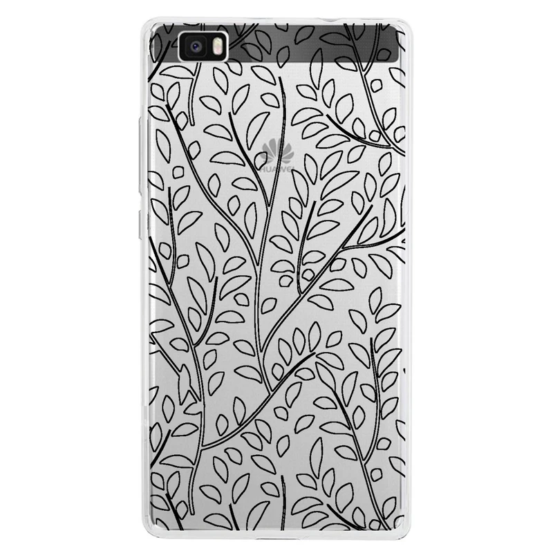 کاور مگافون طرح برگ مدل C45-B مناسب برای گوشی موبایل هوآوی P8 Lite