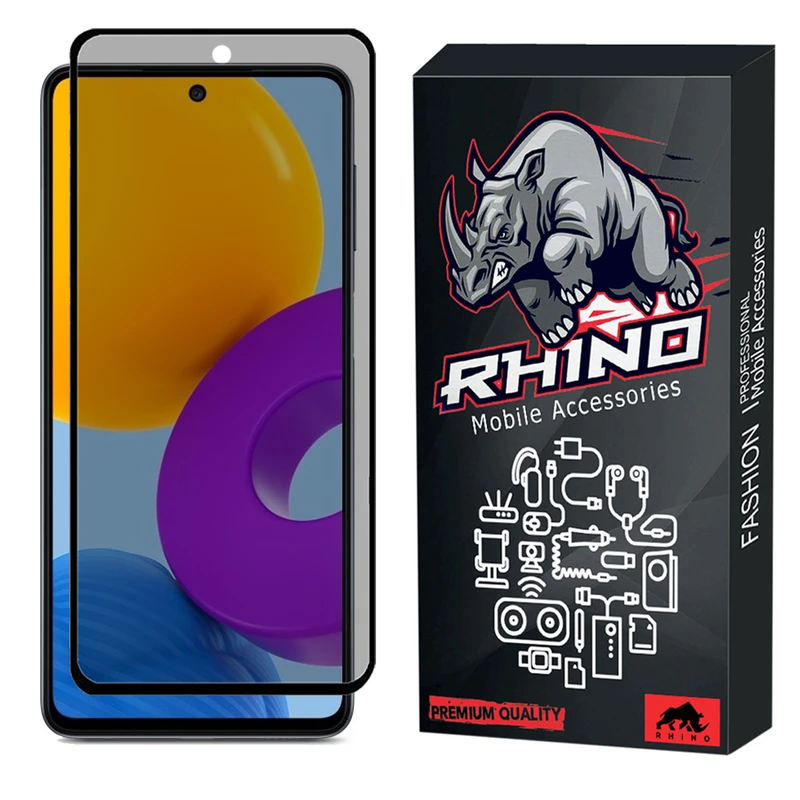 محافظ صفحه نمایش حریم شخصی راینو مدل R-Privacy مناسب برای گوشی موبایل سامسونگ Galaxy M52 5G