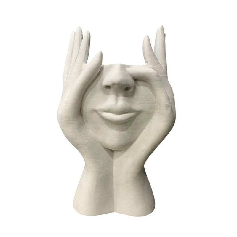  گلدان پلی استر مدل متفکر