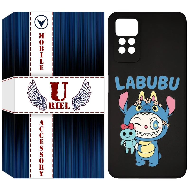 کاور یوریل قاب مدل KSH کد 112 طرح عروسک لبوبو مناسب برای گوشی موبایل شیائومی Redmi Note 12 Pro 4G