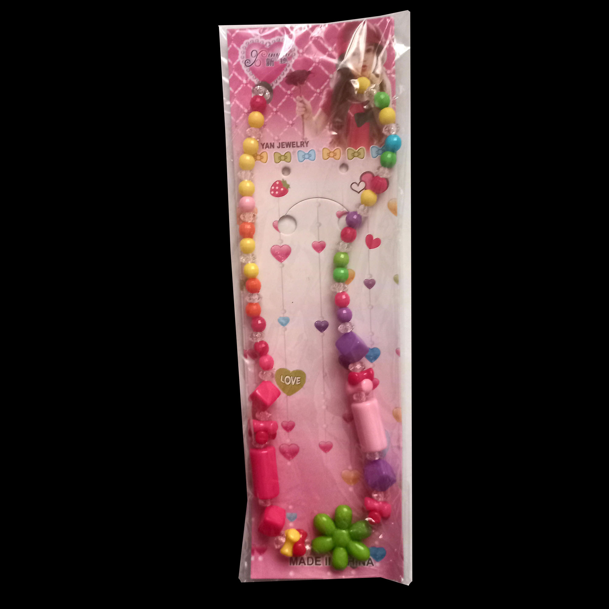 گردنبند دخترانه مدل منجق گردنبند دخترانه مدل منجق