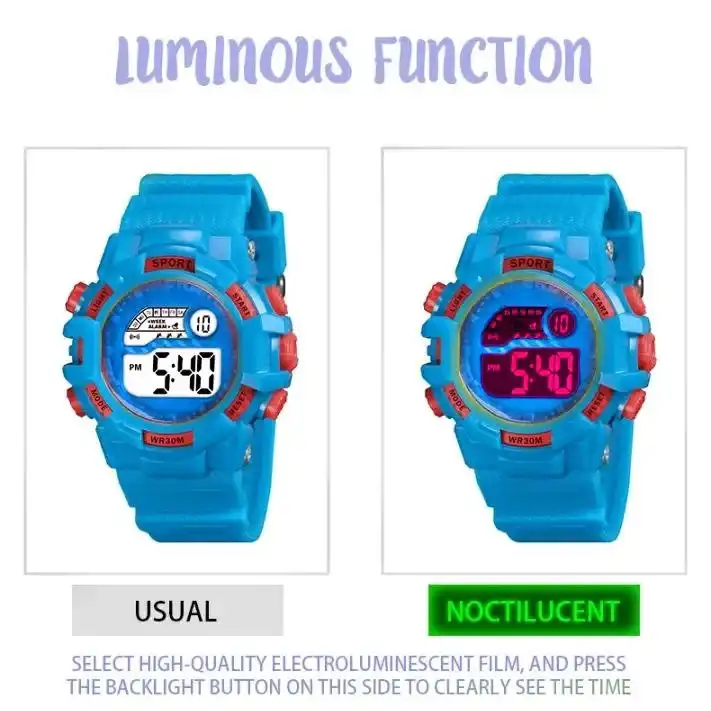 ساعت مچی دیجیتال مدل تک زمانه bl