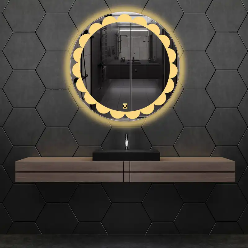 آینه  سرویس بهداشتی دلفین مدل TCH-NQ-60-Form 26