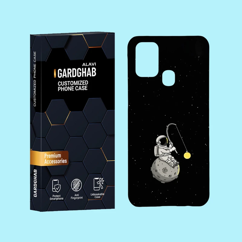 کاور گارد قاب علوی مدل فضانورد مناسب برای گوشی موبایل سامسونگ Galaxy M31