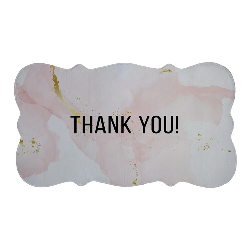 پادری طرح THANK YOU کد 8643 سایز 110×60 سانتی متر