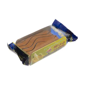 کیک اسفنجی رولی کرم دار آدرین  با طعم موز - 70 گرم