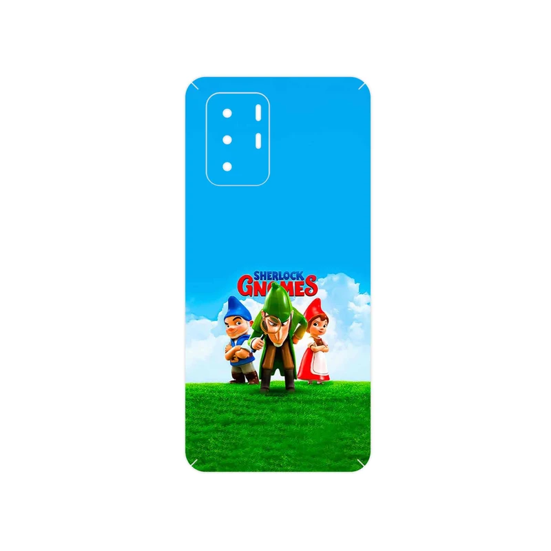 برچسب پوششی ماهوت مدل Sherlock Gnomes مناسب برای گوشی موبایل شیائومی Poco X3 GT 5G