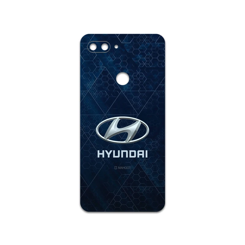 برچسب پوششی ماهوت مدل Hyundai مناسب برای گوشی موبایل شیائومی Mi 8 Lite