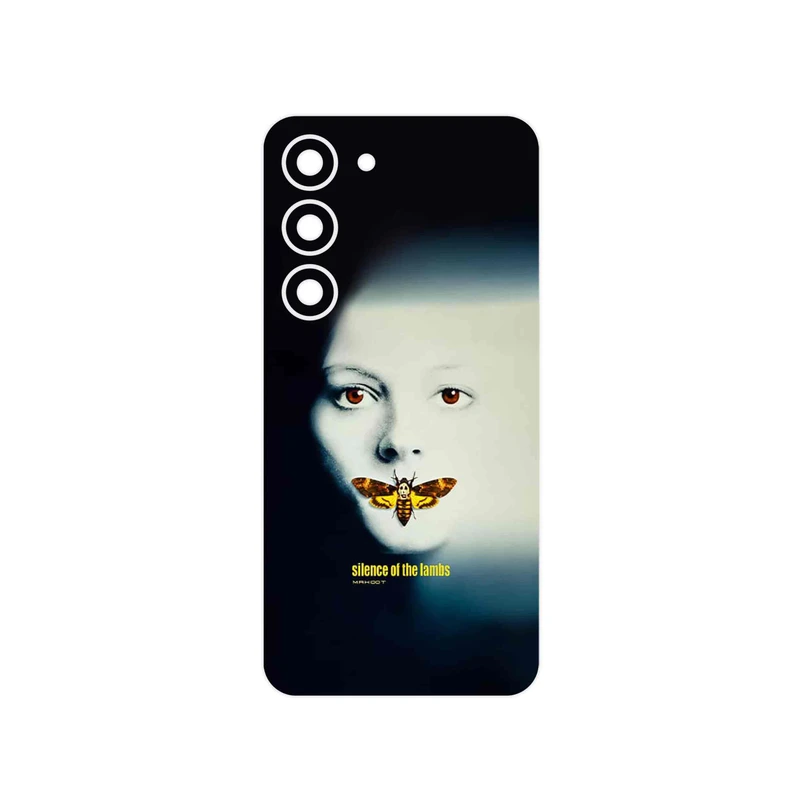 برچسب پوششی ماهوت مدل Silence of the Lambs مناسب برای گوشی موبایل سامسونگ Galaxy S23