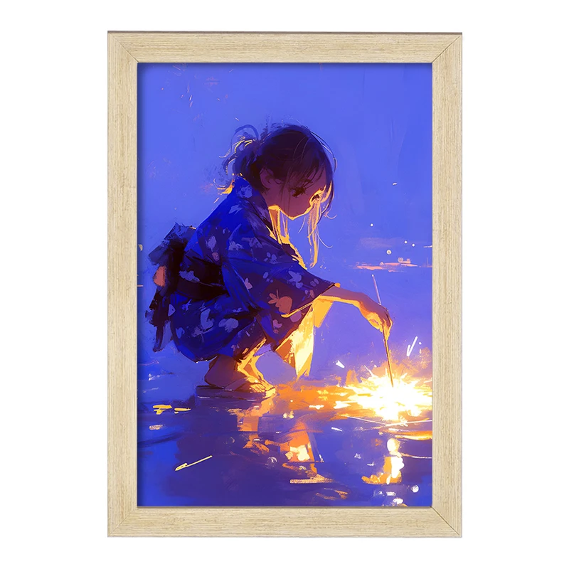 تابلو خندالو مدل دختر ژاپنی کد F9192