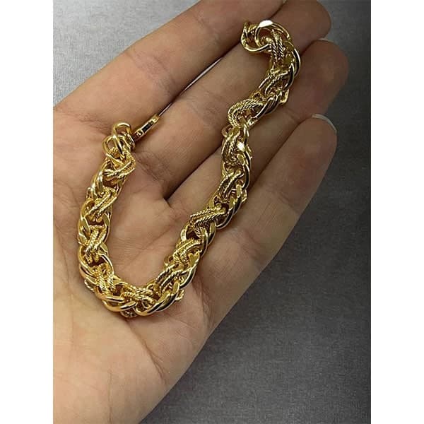 دستبند زنانه وای اس ایکس مدل زنجیری اسپرت کد 15936 -  - 2
