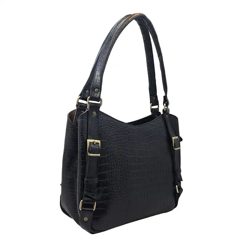 کیف دوشی زنانه مدل مایا چرم طبیعی گاوی کد S_220
