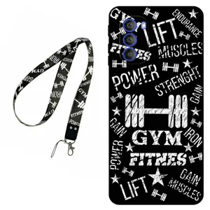 Megafone Gym 0010 Cover For Motorola Moto G51 5G Mobile Neckband