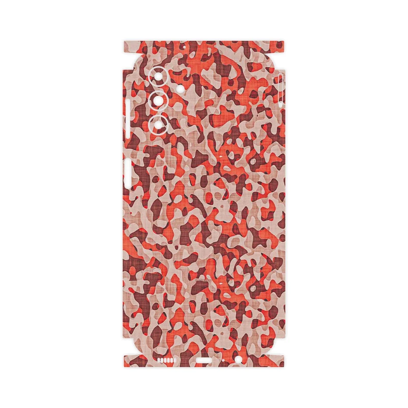 برچسب پوششی ماهوت مدل Red Infantry Army-FullSkin مناسب برای گوشی موبایل سامسونگ Galaxy A04s
