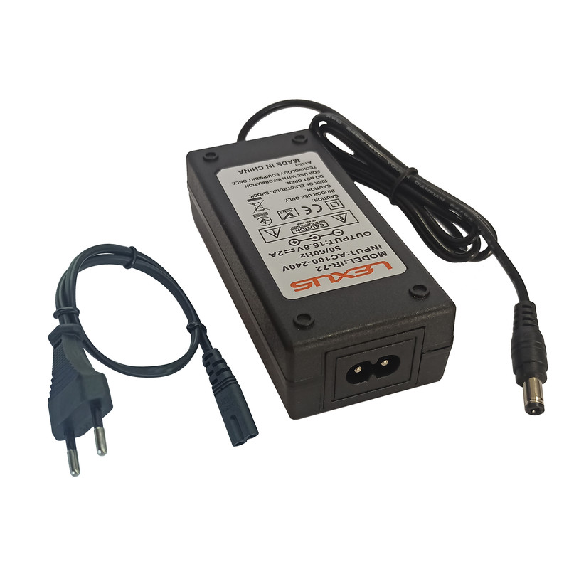 شارژر باتری 16.8 ولت 2 آمپر لکسوس مدل IR-72