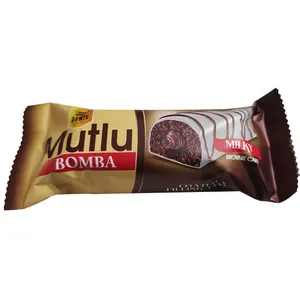 کیک براونی با مغز و روکش کاکائو سفید بنیس - 50 گرم بسته 12 عددی