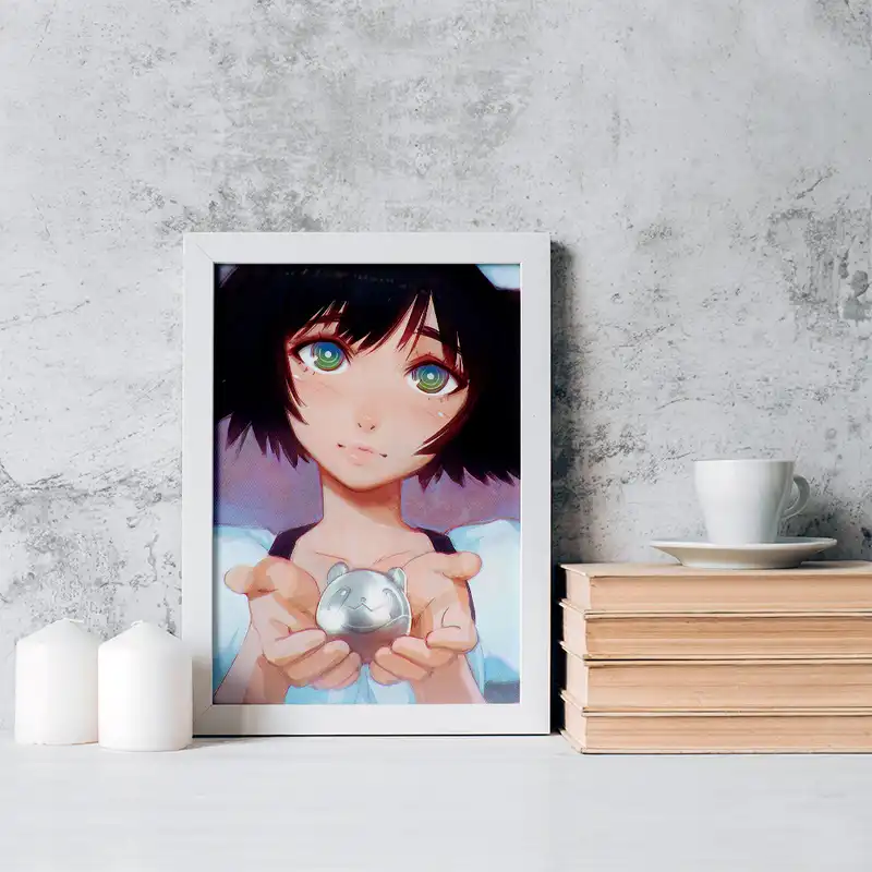 تابلو خندالو مدل مایوری شینا انیمه اشتاینز گیت کد 17506