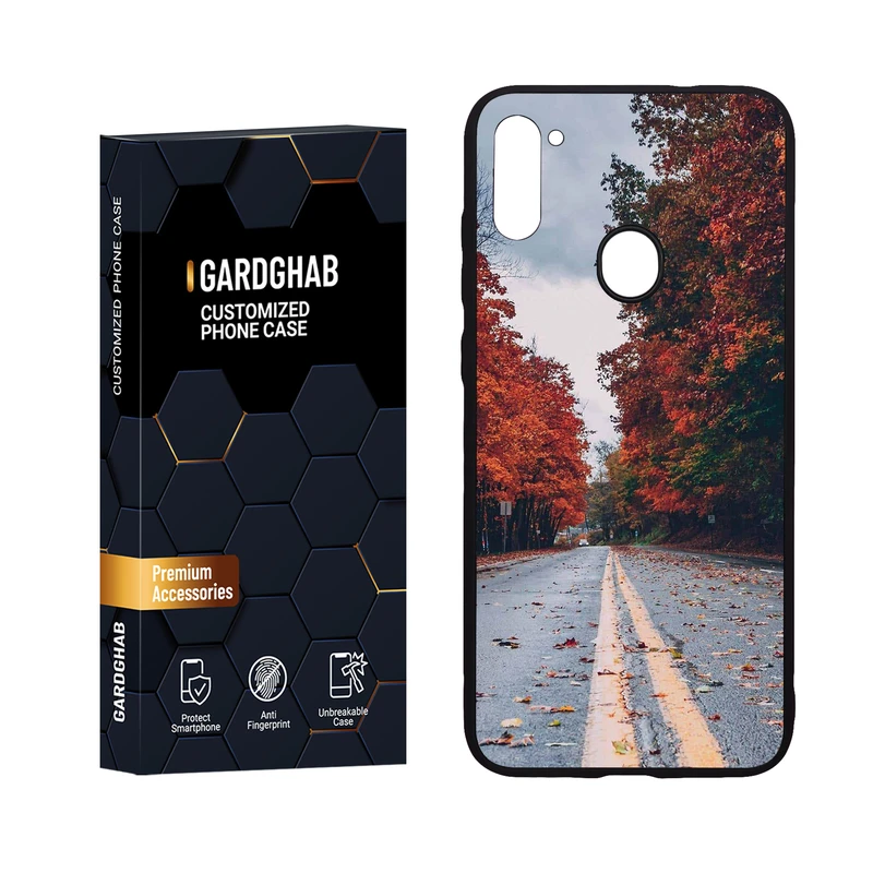  کاور گارد قاب مدل پشت گلس منظره و طبیعت مناسب برای گوشی موبایل سامسونگ Galaxy A11 / M11