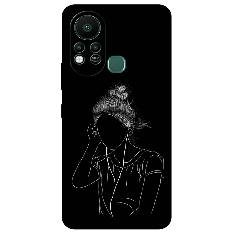 کاور مگافون طرح مینیمال مدل 1858 مناسب برای گوشی موبایل اینفینیکس Hot 11s