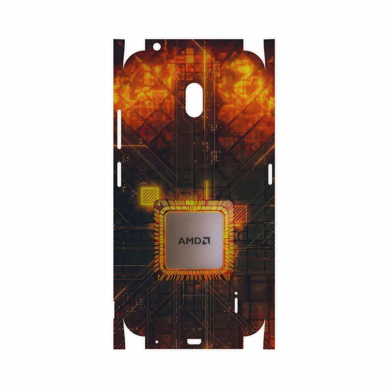 برچسب پوششی ماهوت مدل AMD Brand-FullSkin مناسب برای گوشی موبایل نوکیا 2.2